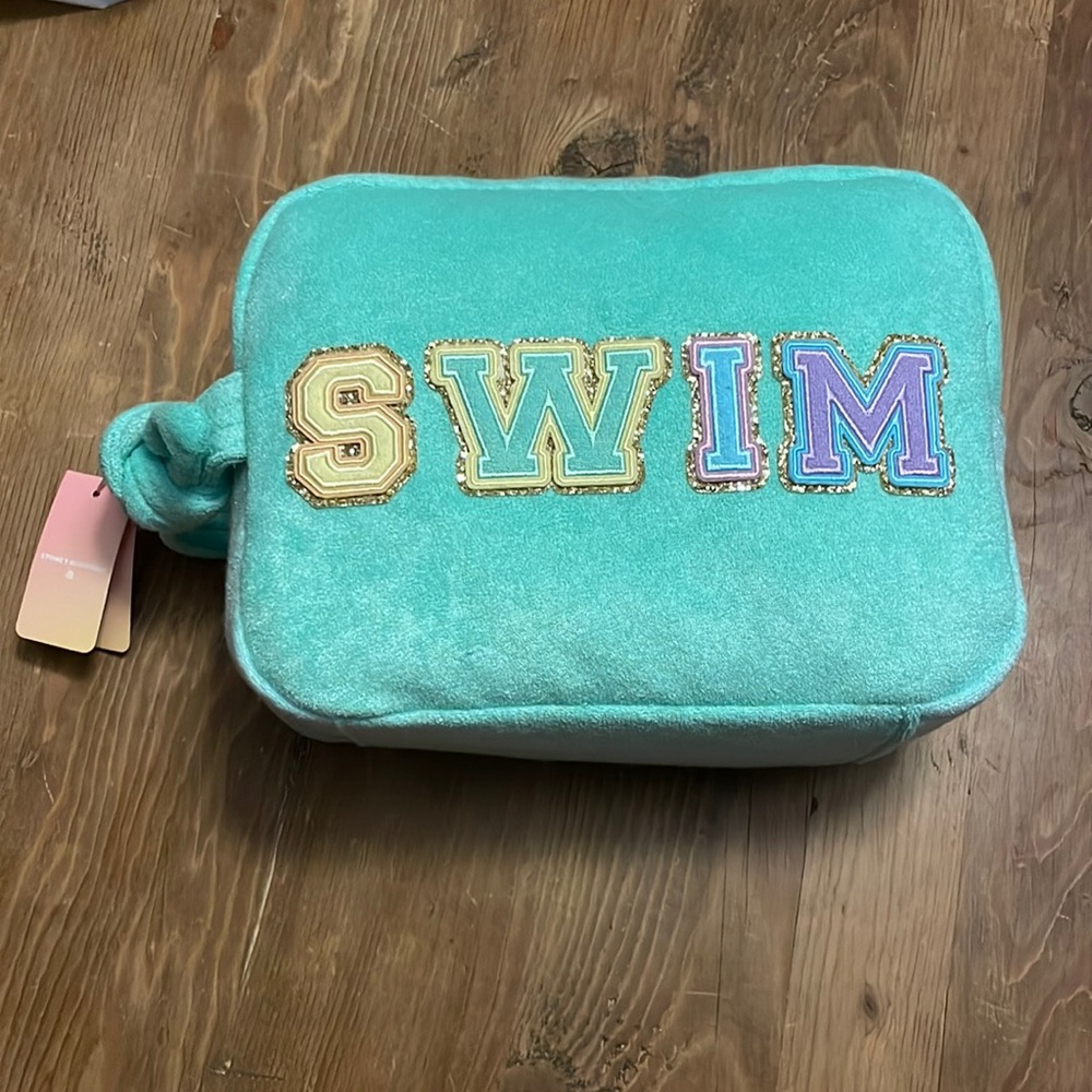 Stoney Clover Lane x Target Swim Glitter Patch Zip Pouch